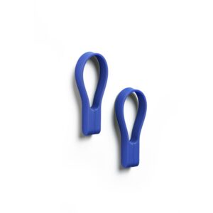מחזיקי מגבות LOOP  עם מגנט כחול אינדיגו ZONE