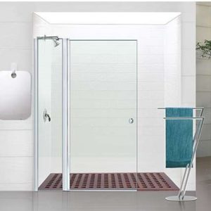 מקלחון חזית קבוע ודלת נפתחת לפי מידה עד 200 ס"מ