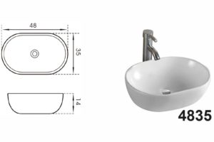 ארון אמבטיה תלוי מעוצב דגם PRINCE 13